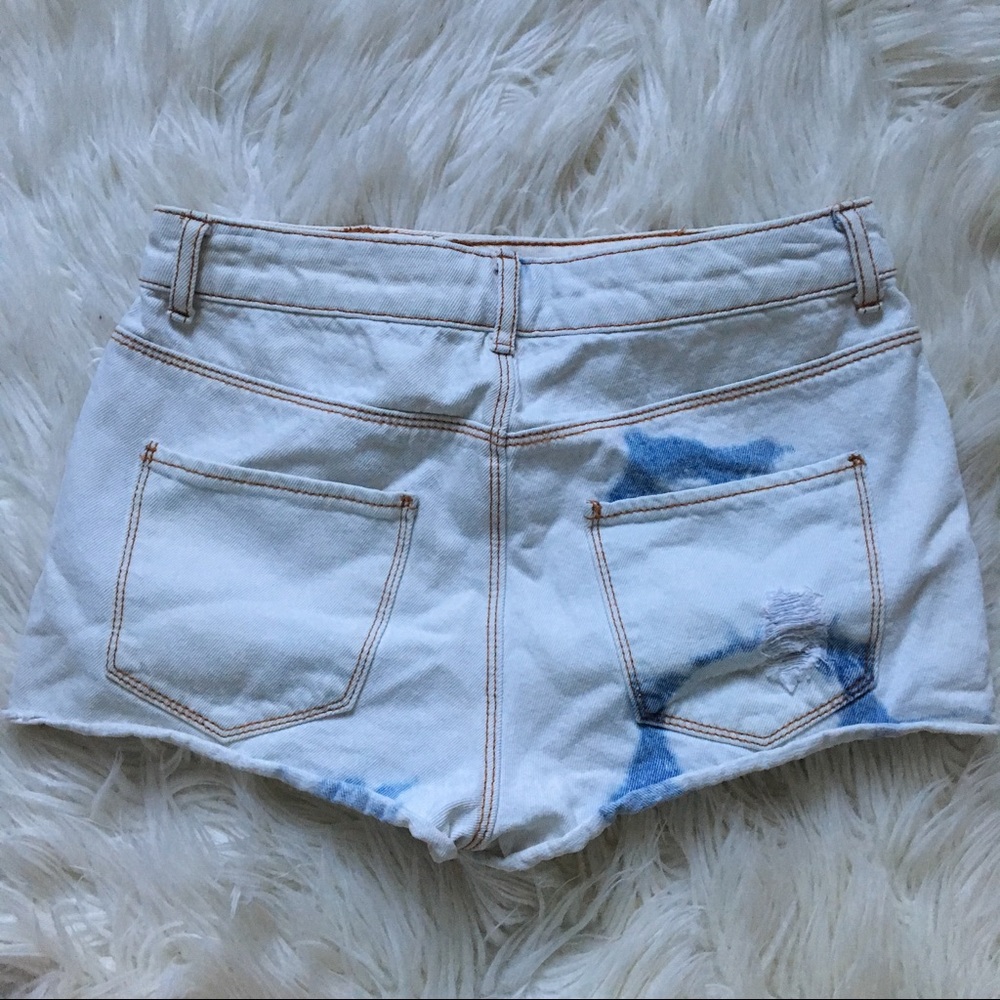White Shorts